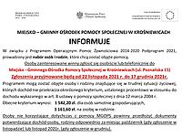 Informacja - treść w artykule